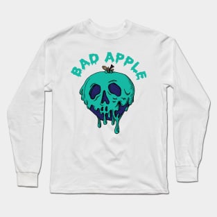 Bad Apple Teal + Blue Long Sleeve T-Shirt